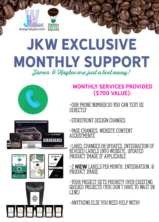 JKW Exclusive Monthly Support Plan